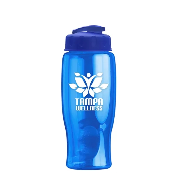 27 oz Transparent Sports Bottles with Flip Top Lid have a... from ASI 40480 Koozie Group
