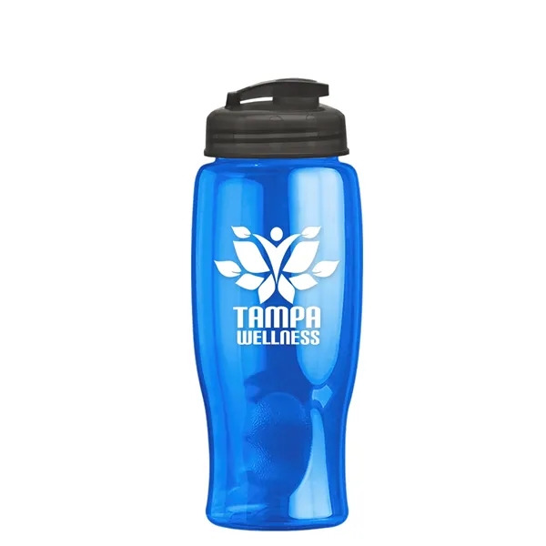 27 oz Transparent Sports Bottles with Flip Top Lid have a... from ASI 40480 Koozie Group