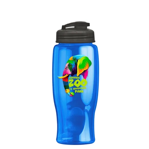 27 oz Transparent Sports Bottles with Flip Top Lid have a... from ASI 40480 Koozie Group