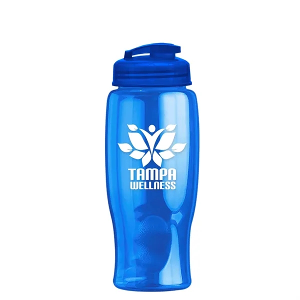 27 oz Transparent Sports Bottles with Flip Top Lid have a... from ASI 40480 Koozie Group