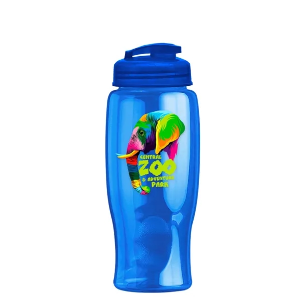 27 oz Transparent Sports Bottles with Flip Top Lid have a... from ASI 40480 Koozie Group