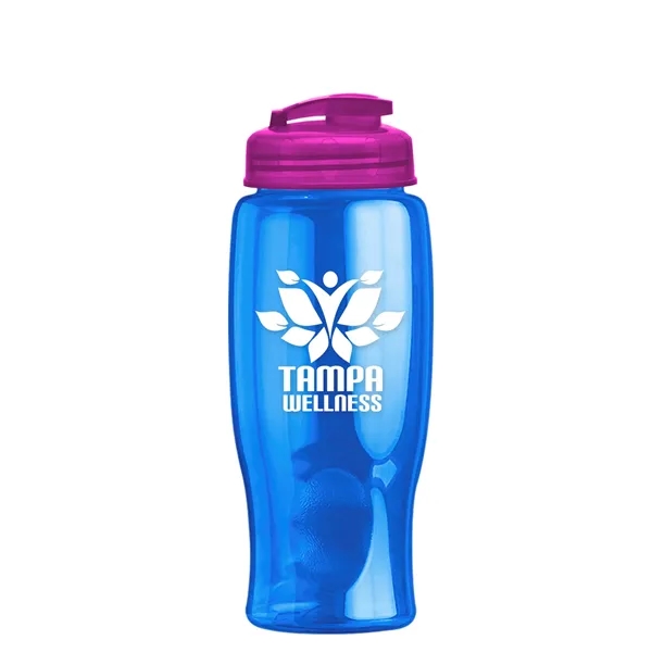 27 oz Transparent Sports Bottles with Flip Top Lid have a... from ASI 40480 Koozie Group