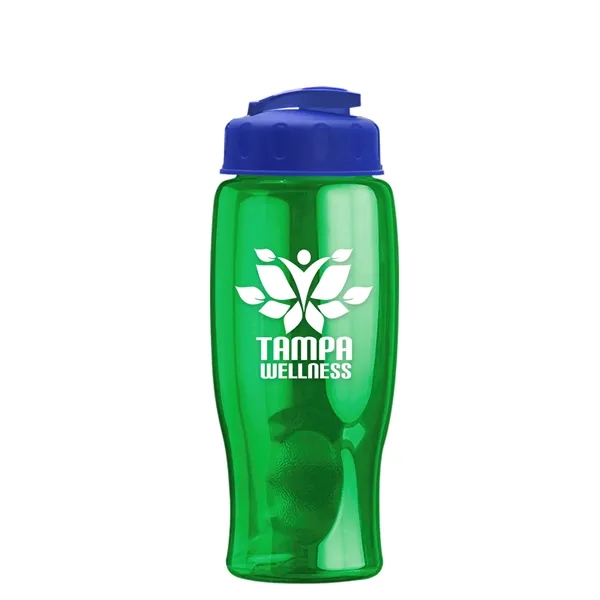 27 oz Transparent Sports Bottles with Flip Top Lid have a... from ASI 40480 Koozie Group