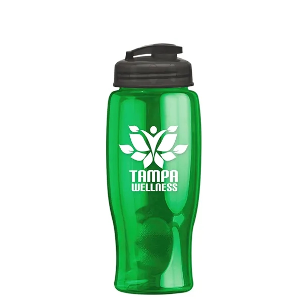 27 oz Transparent Sports Bottles with Flip Top Lid have a... from ASI 40480 Koozie Group