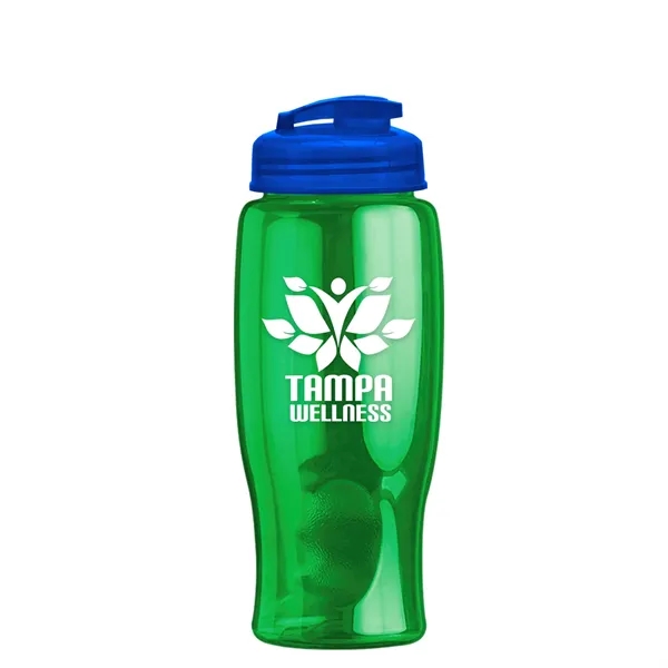 27 oz Transparent Sports Bottles with Flip Top Lid have a... from ASI 40480 Koozie Group
