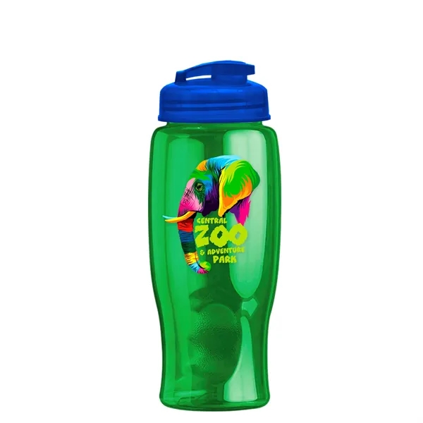 27 oz Transparent Sports Bottles with Flip Top Lid have a... from ASI 40480 Koozie Group