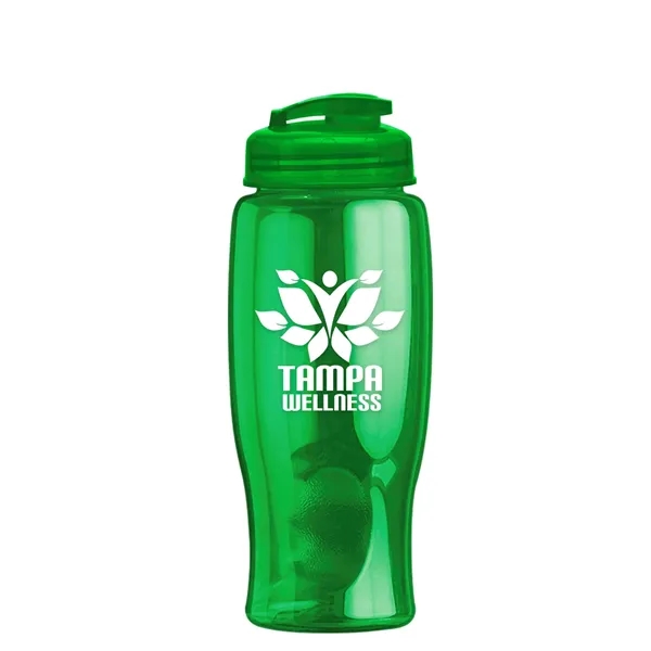 27 oz Transparent Sports Bottles with Flip Top Lid have a... from ASI 40480 Koozie Group