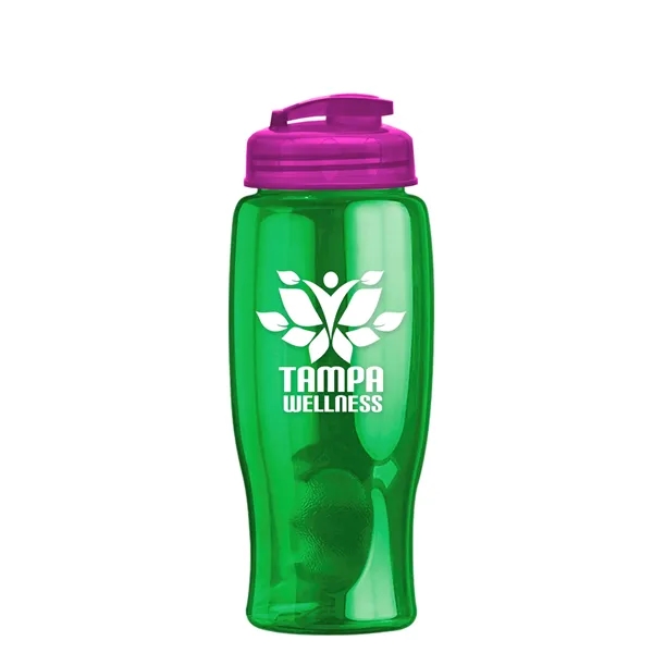 27 oz Transparent Sports Bottles with Flip Top Lid have a... from ASI 40480 Koozie Group