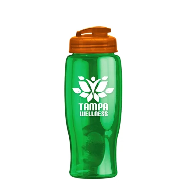 27 oz Transparent Sports Bottles with Flip Top Lid have a... from ASI 40480 Koozie Group