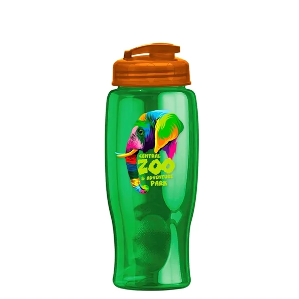 27 oz Transparent Sports Bottles with Flip Top Lid have a... from ASI 40480 Koozie Group