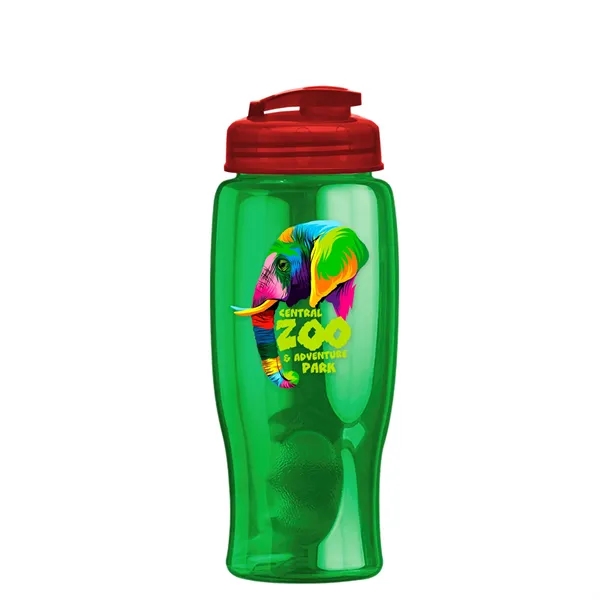 27 oz Transparent Sports Bottles with Flip Top Lid have a... from ASI 40480 Koozie Group