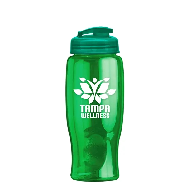 27 oz Transparent Sports Bottles with Flip Top Lid have a... from ASI 40480 Koozie Group