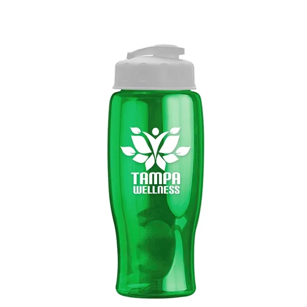 27 oz Transparent Sports Bottles with Flip Top Lid have a... from ASI 40480 Koozie Group
