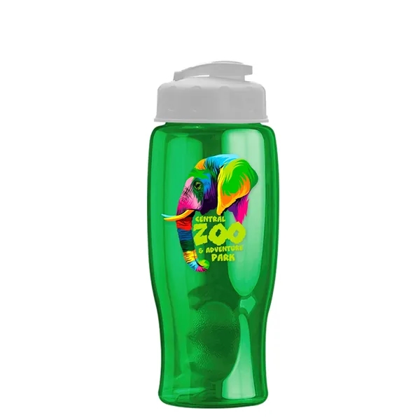 27 oz Transparent Sports Bottles with Flip Top Lid have a... from ASI 40480 Koozie Group