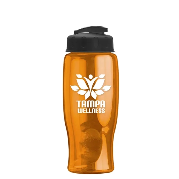 27 oz Transparent Sports Bottles with Flip Top Lid have a... from ASI 40480 Koozie Group