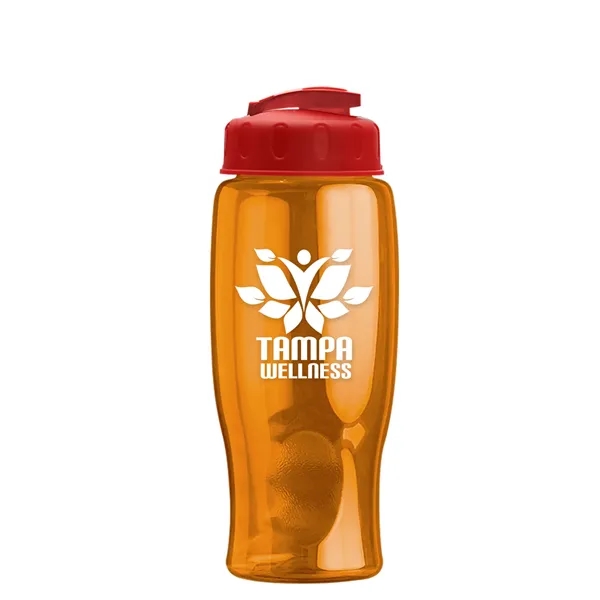 27 oz Transparent Sports Bottles with Flip Top Lid have a... from ASI 40480 Koozie Group