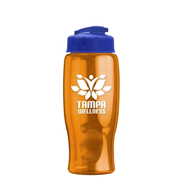 27 oz Transparent Sports Bottles with Flip Top Lid have a... from ASI 40480 Koozie Group