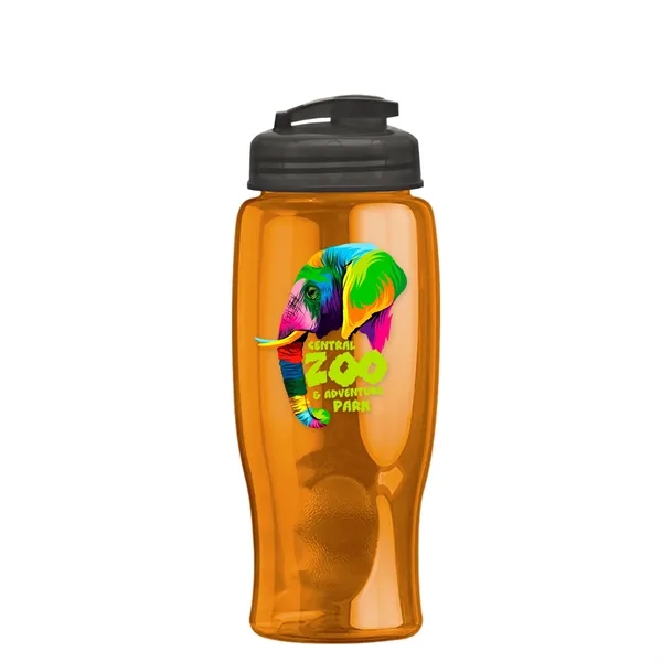 27 oz Transparent Sports Bottles with Flip Top Lid have a... from ASI 40480 Koozie Group