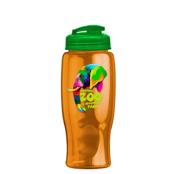 27 oz Transparent Sports Bottles with Flip Top Lid have a... from ASI 40480 Koozie Group