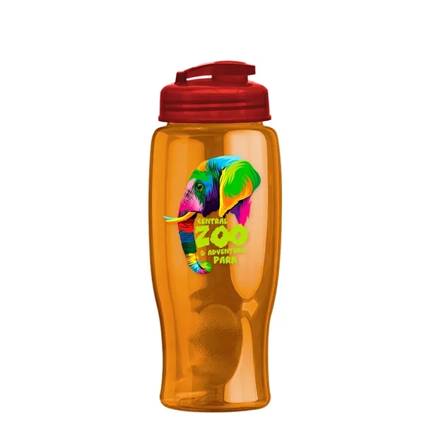27 oz Transparent Sports Bottles with Flip Top Lid have a... from ASI 40480 Koozie Group