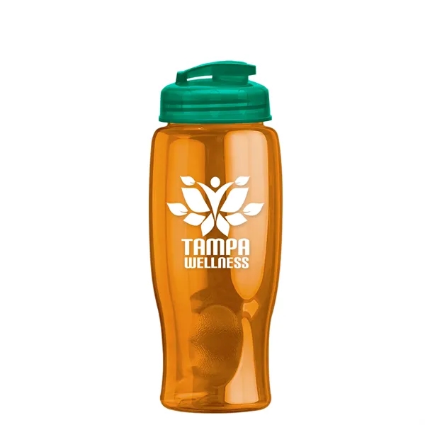 27 oz Transparent Sports Bottles with Flip Top Lid have a... from ASI 40480 Koozie Group