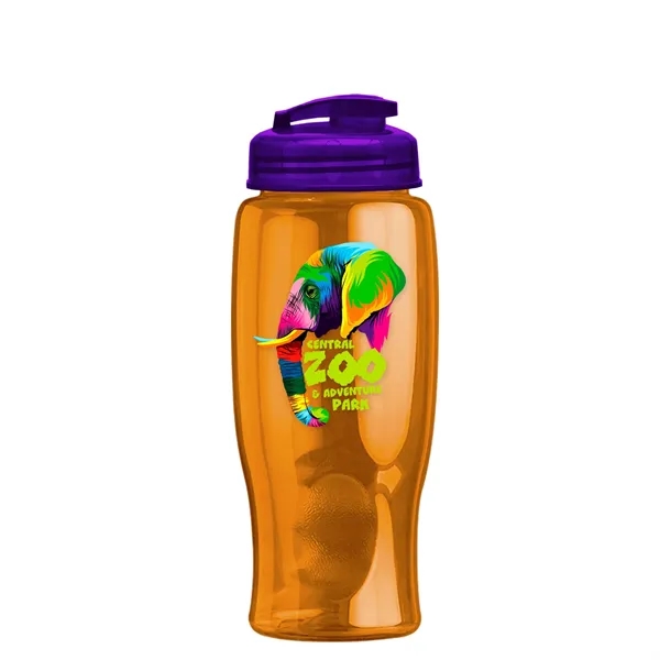 27 oz Transparent Sports Bottles with Flip Top Lid have a... from ASI 40480 Koozie Group