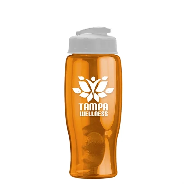27 oz Transparent Sports Bottles with Flip Top Lid have a... from ASI 40480 Koozie Group