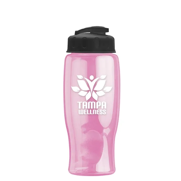 27 oz Transparent Sports Bottles with Flip Top Lid have a... from ASI 40480 Koozie Group