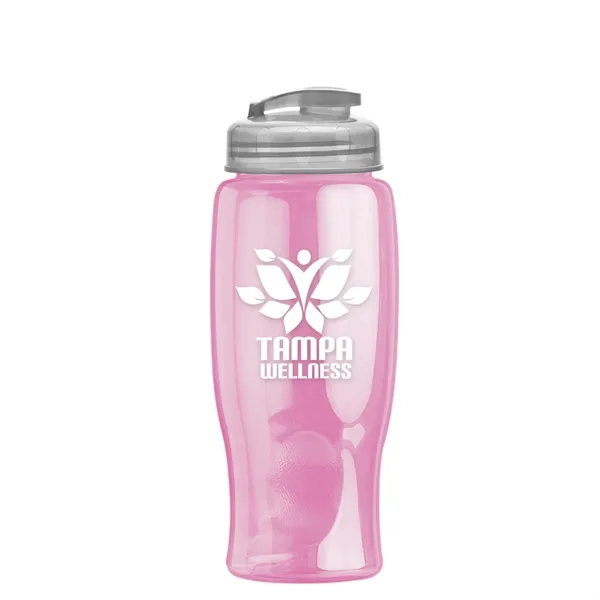 27 oz Transparent Sports Bottles with Flip Top Lid have a... from ASI 40480 Koozie Group
