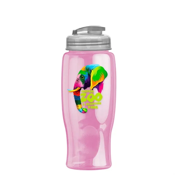 27 oz Transparent Sports Bottles with Flip Top Lid have a... from ASI 40480 Koozie Group