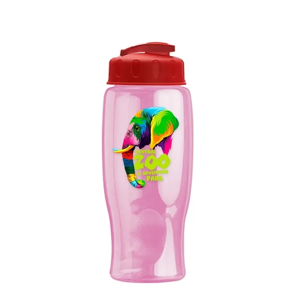 27 oz Transparent Sports Bottles with Flip Top Lid have a... from ASI 40480 Koozie Group