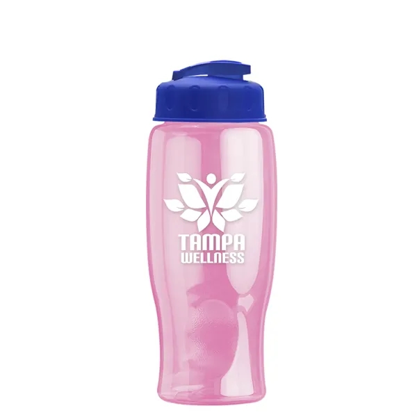 27 oz Transparent Sports Bottles with Flip Top Lid have a... from ASI 40480 Koozie Group