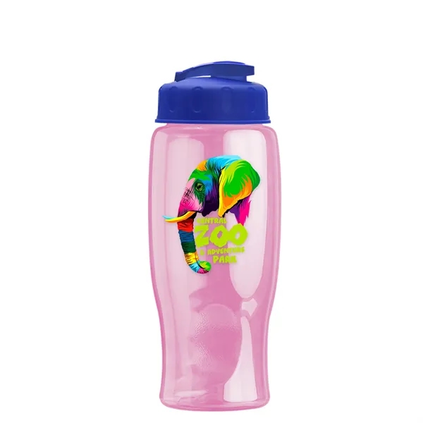 27 oz Transparent Sports Bottles with Flip Top Lid have a... from ASI 40480 Koozie Group