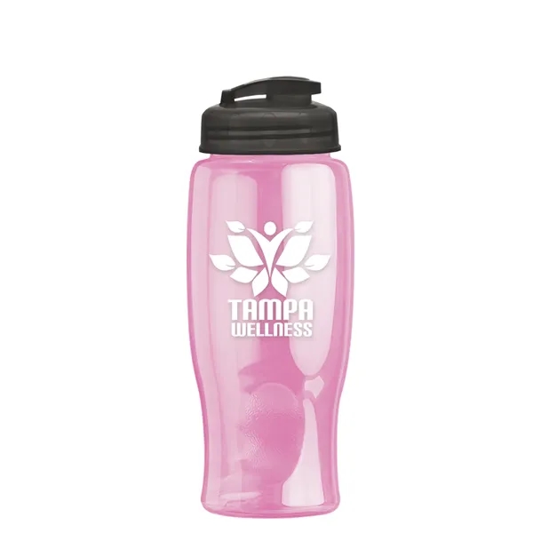 27 oz Transparent Sports Bottles with Flip Top Lid have a... from ASI 40480 Koozie Group