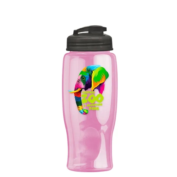 27 oz Transparent Sports Bottles with Flip Top Lid have a... from ASI 40480 Koozie Group