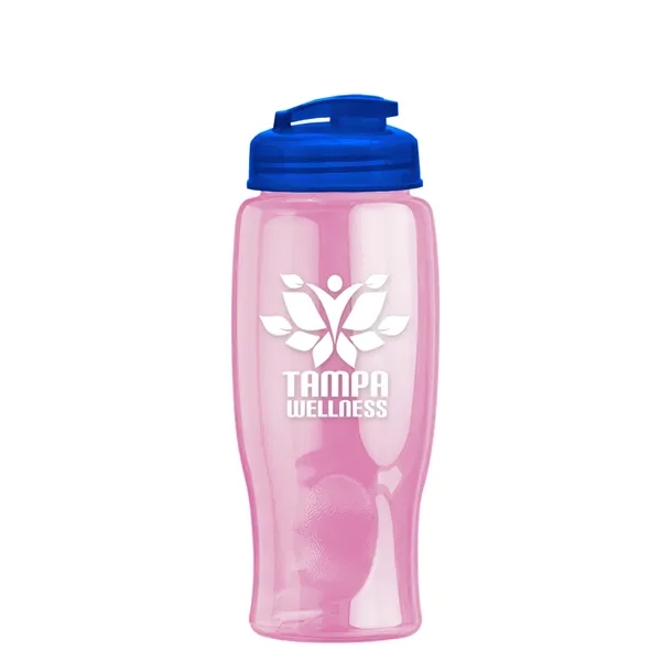 27 oz Transparent Sports Bottles with Flip Top Lid have a... from ASI 40480 Koozie Group