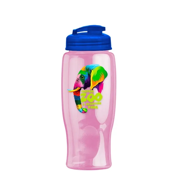 27 oz Transparent Sports Bottles with Flip Top Lid have a... from ASI 40480 Koozie Group