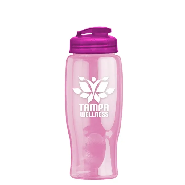 27 oz Transparent Sports Bottles with Flip Top Lid have a... from ASI 40480 Koozie Group