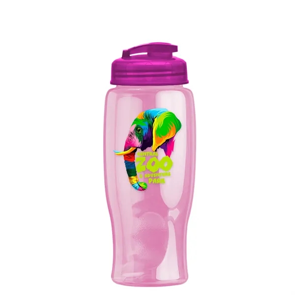27 oz Transparent Sports Bottles with Flip Top Lid have a... from ASI 40480 Koozie Group