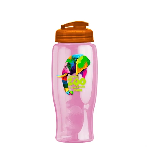 27 oz Transparent Sports Bottles with Flip Top Lid have a... from ASI 40480 Koozie Group