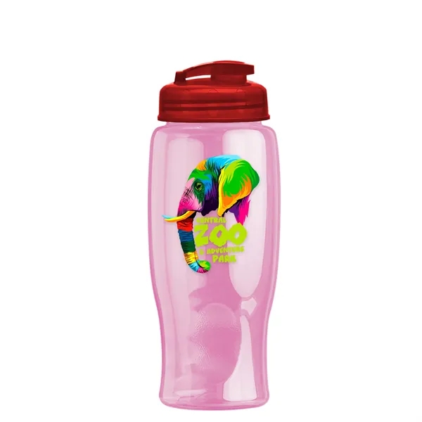 27 oz Transparent Sports Bottles with Flip Top Lid have a... from ASI 40480 Koozie Group