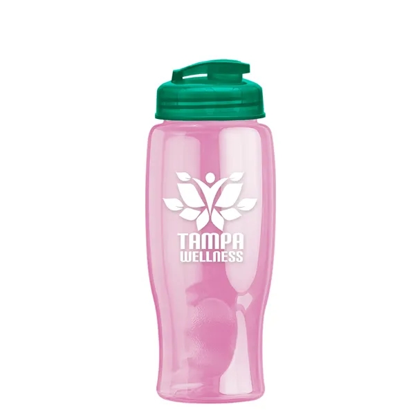 27 oz Transparent Sports Bottles with Flip Top Lid have a... from ASI 40480 Koozie Group