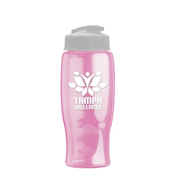 27 oz Transparent Sports Bottles with Flip Top Lid have a... from ASI 40480 Koozie Group