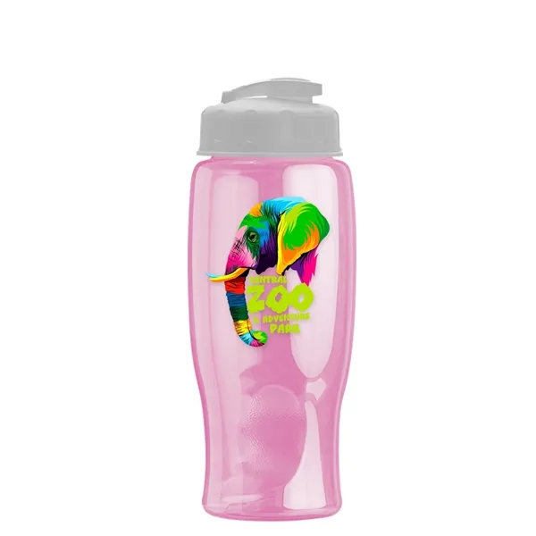 27 oz Transparent Sports Bottles with Flip Top Lid have a... from ASI 40480 Koozie Group