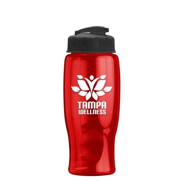 27 oz Transparent Sports Bottles with Flip Top Lid have a... from ASI 40480 Koozie Group