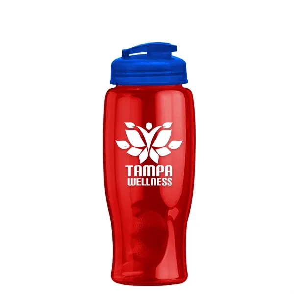 27 oz Transparent Sports Bottles with Flip Top Lid have a... from ASI 40480 Koozie Group