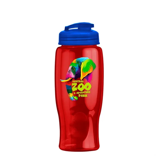 27 oz Transparent Sports Bottles with Flip Top Lid have a... from ASI 40480 Koozie Group