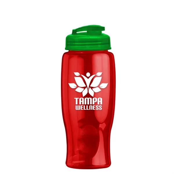 27 oz Transparent Sports Bottles with Flip Top Lid have a... from ASI 40480 Koozie Group