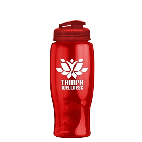 27 oz Transparent Sports Bottles with Flip Top Lid have a... from ASI 40480 Koozie Group