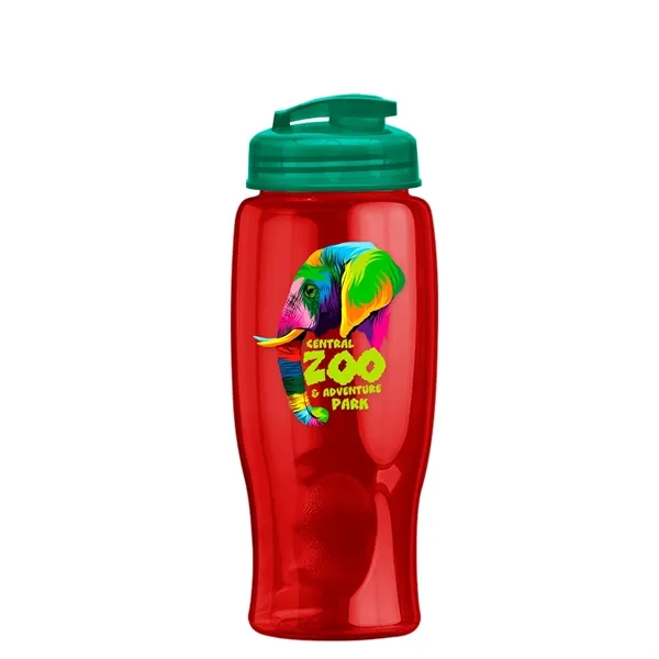 27 oz Transparent Sports Bottles with Flip Top Lid have a... from ASI 40480 Koozie Group